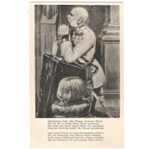 Franz Joseph asked God for forgiveness