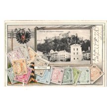 Salzburg - známky a orlice