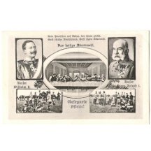 Církevní tématika v patriotické pohlednici