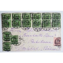 Dopis z inflačního období Německa, 16