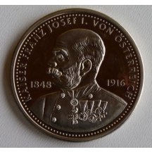 Památeční medaile na 68. letou vládu císaře Františka Josefa I.