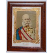 Colour painting of emperor Franz Joseph I. 