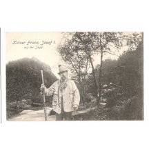 Franz Josef v mysliveckém na lovu