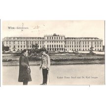 Setkání císaře Franz Josefa a Dr. Karl Lugera v Schönbrunnu