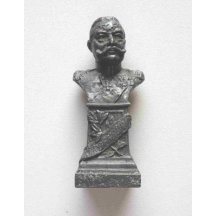 Malá busta císaře Hindenburga / zinek