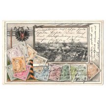 Plzeň - známky a orlice