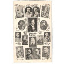 Pohlednice Franz Josefa, Wilhelma a ostatní představitelé monarchie