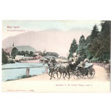 Jízda císaře Franz Josefa Promenádní ulicí, Bad Ischl