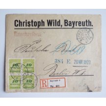 Dopis z inflačního období Německa, 34