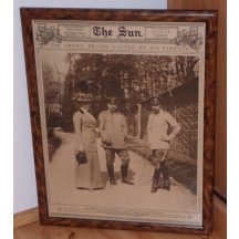 Císař Wilhelm , Victoria a syn - noviny The Sun