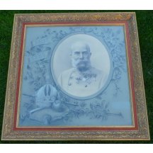 Obraz s portrétem císaře - mimořádné