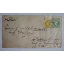 Celina - 3 Kreuzer zelená + 2 Kreuzer žlutá ....klasická frankatůra