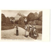 Franz Josef, povídající si se sedláky