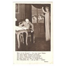 Franz Joseph next to table