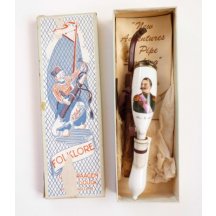 Fajfka s portrétem císaře Viléma II. s krabičkou 