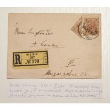 Dopis frankovaný smíšenou emisí 