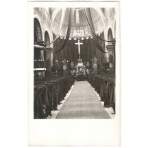 Smuteční výzdoba v kostele - soukromé foto RR!