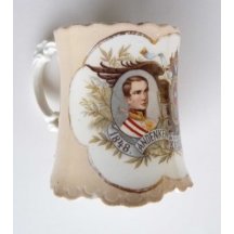 Jeden z nejlepších hrníčků v museu - dvojportrét Františka Josefa