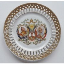 1914/15 - zlacený talíř 