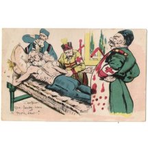 Příprava Františka Josefa k pohřbu 