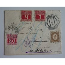 Dopis s doplatným- smíšená frankatura