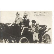 Císaři Franz Josef I. a Wilhelm II. na projížďce