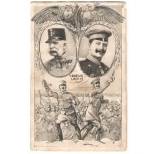 Wilhelm a Franz Josef pod orlicemi