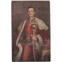 Emperor Karl with orders and saber