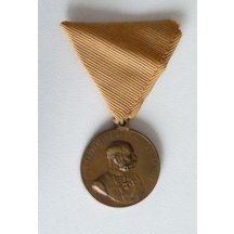 Bronzová medaile císaře Františka Josefa 