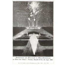 Ohňostroj v Schönbrunnu, Vídeň