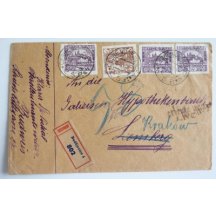 Dopis se zajímavou frankaturou hradčan