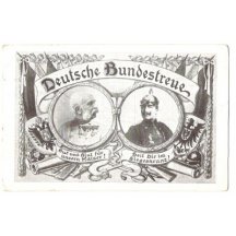 Franz Josef a Wilhelm v kulatých rámečcích