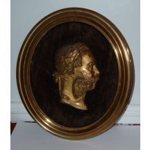 Franz Joseph in oval frame