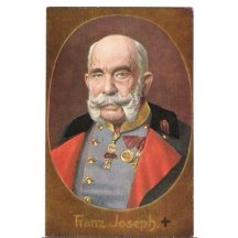 Franz Joseph with awards , medals and his uniform