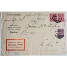 Letter from the German inflation, 15