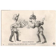 Franz Josef a Wilhelm se děsí zpráv z bojů