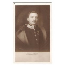 Emperor Karl in military uniform with honours