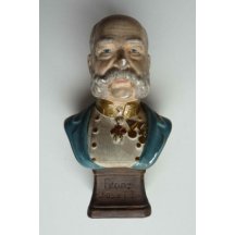 Busta - František Josef / sádra