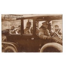 Emperor Wilhelm in car
