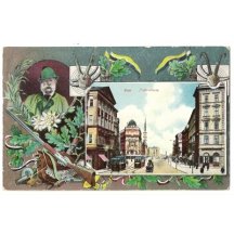 Franz Josef- myslivecká tématika a pohled na Vídeň-město