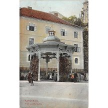 Karlovy Vary pramen císaře Františka Josefa