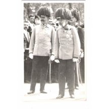 Císař Franz Josef a Franz Ferdinand- okolo představitelé města, 3.tisk