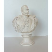 Porcelánová busta císaře Viléma II. 
