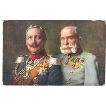 Franz Josef and Wilhelm in uniforms
