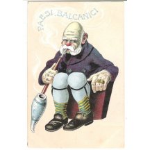 Císař Franz Josef bafá dýmku