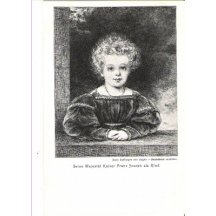 Císař Franz Josef I. jako dítě