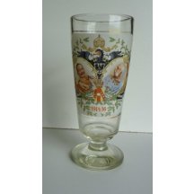 High glass with german eagle 