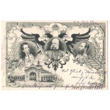 Císař Franz Joseph- trojportrét, Vídeň