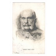 Bald emperor Franz Joseph