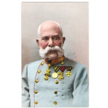 Franz Josef ve své oblíbené uniformě, 2.varianta